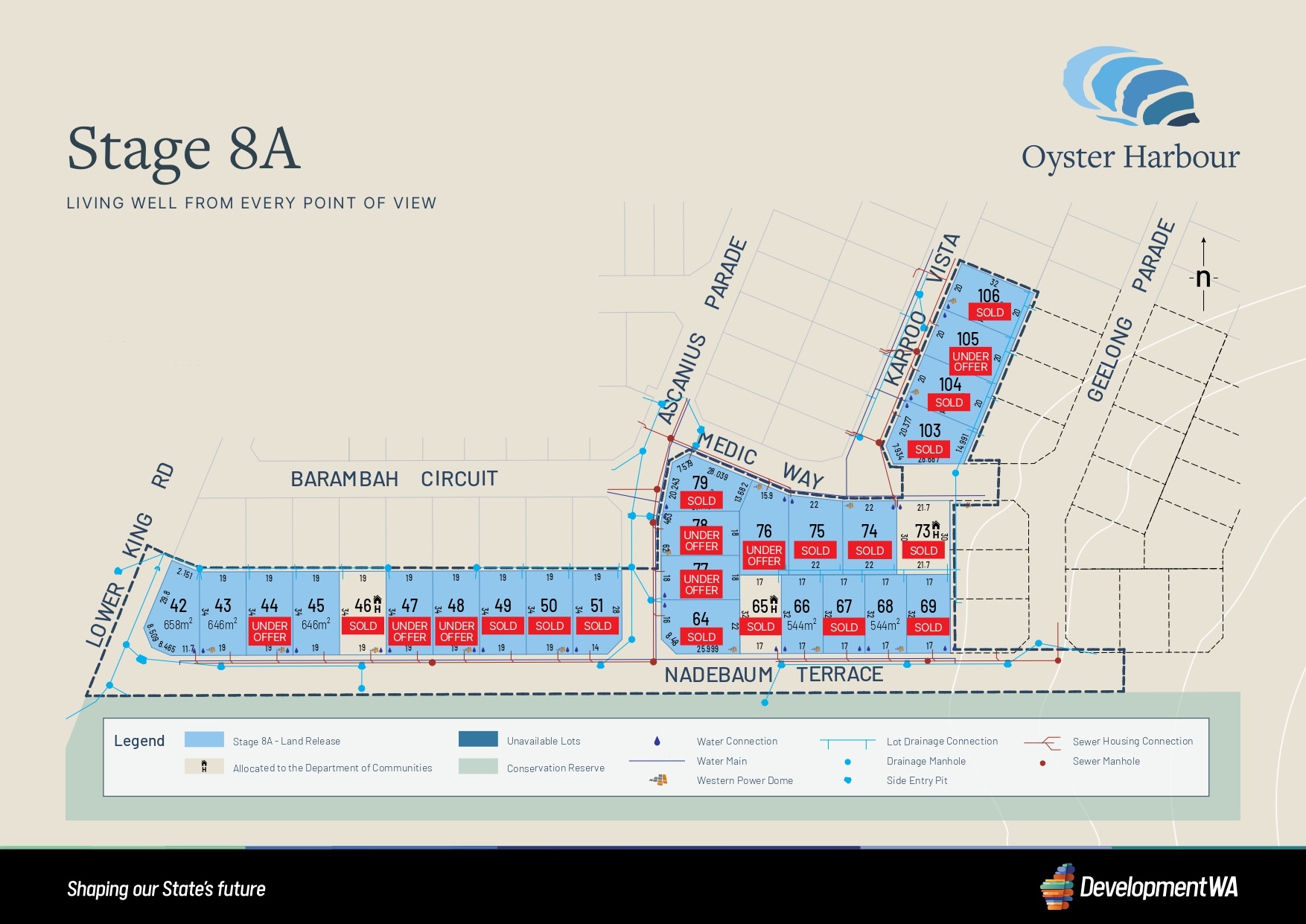 [Land for Sale] Oyster Harbour Estate, Head OpenLot